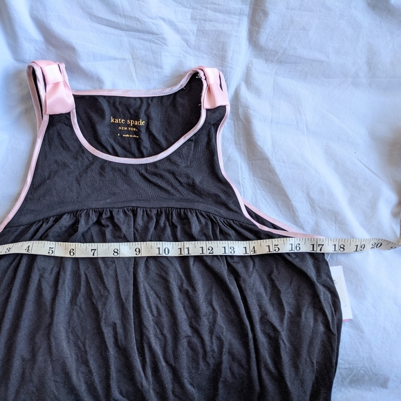 NWT Kate Spade Jersey Blend Bow Chemise size S - Picture 6 of 10
